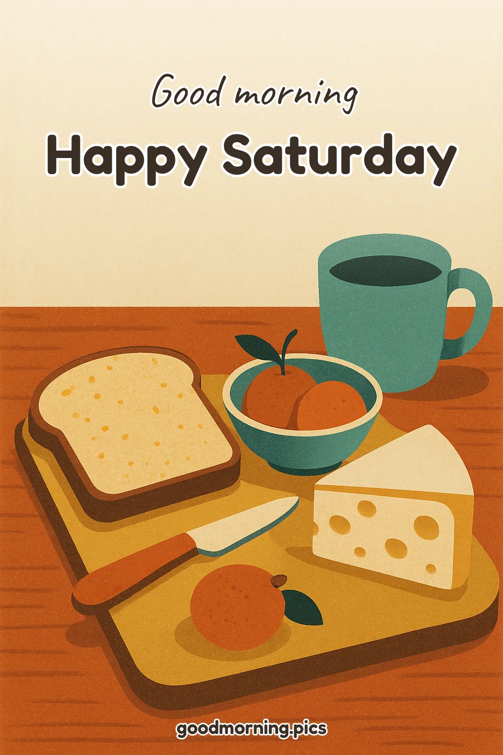 Good Morning — Happy Saturday