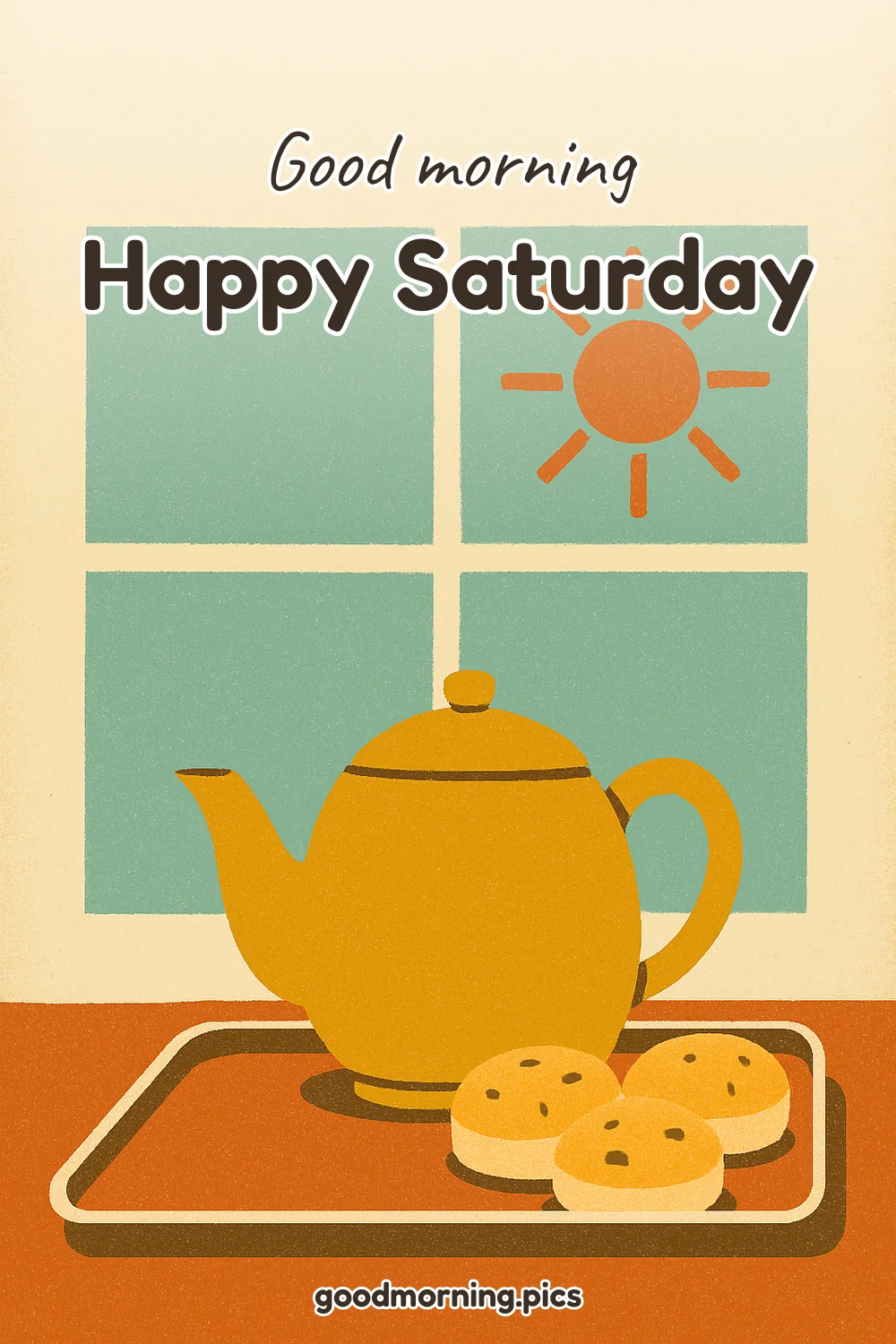 Good Morning — Happy Saturday