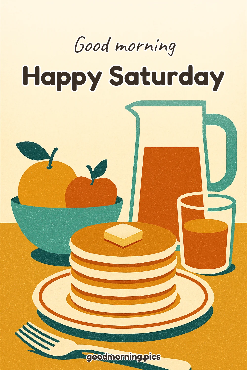 Good Morning - Happy Saturday
