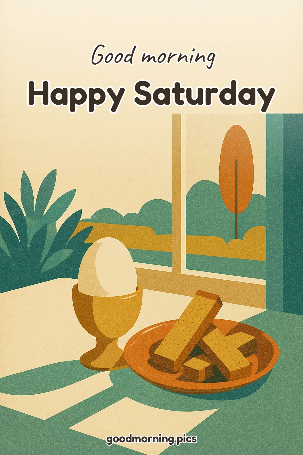 Good Morning - Happy Saturday