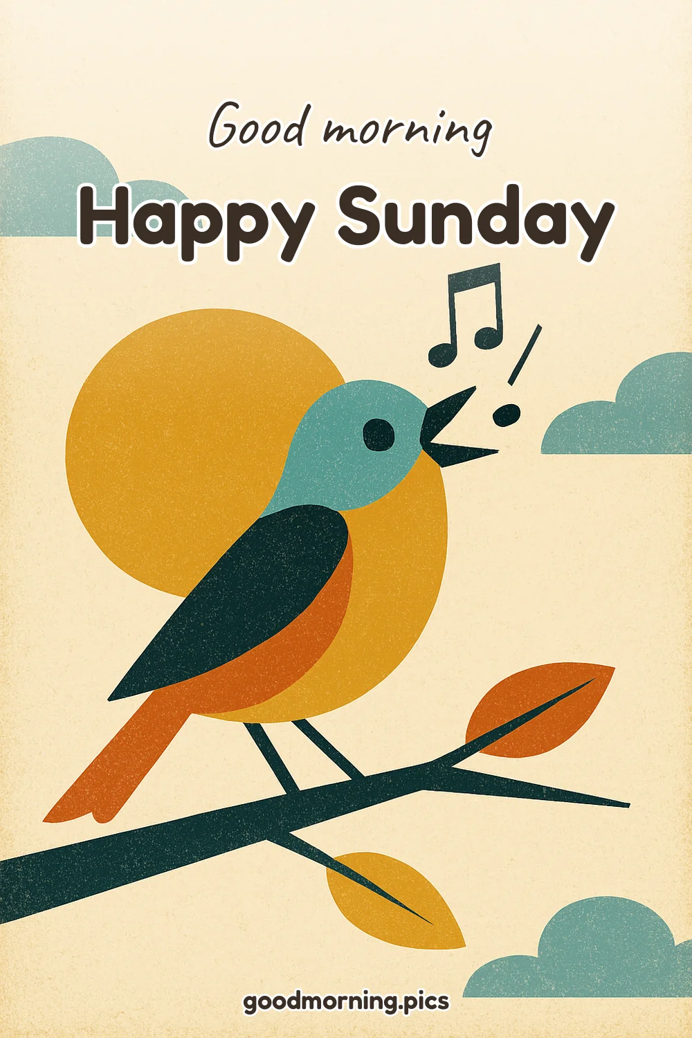 Good Morning — Happy Sunday