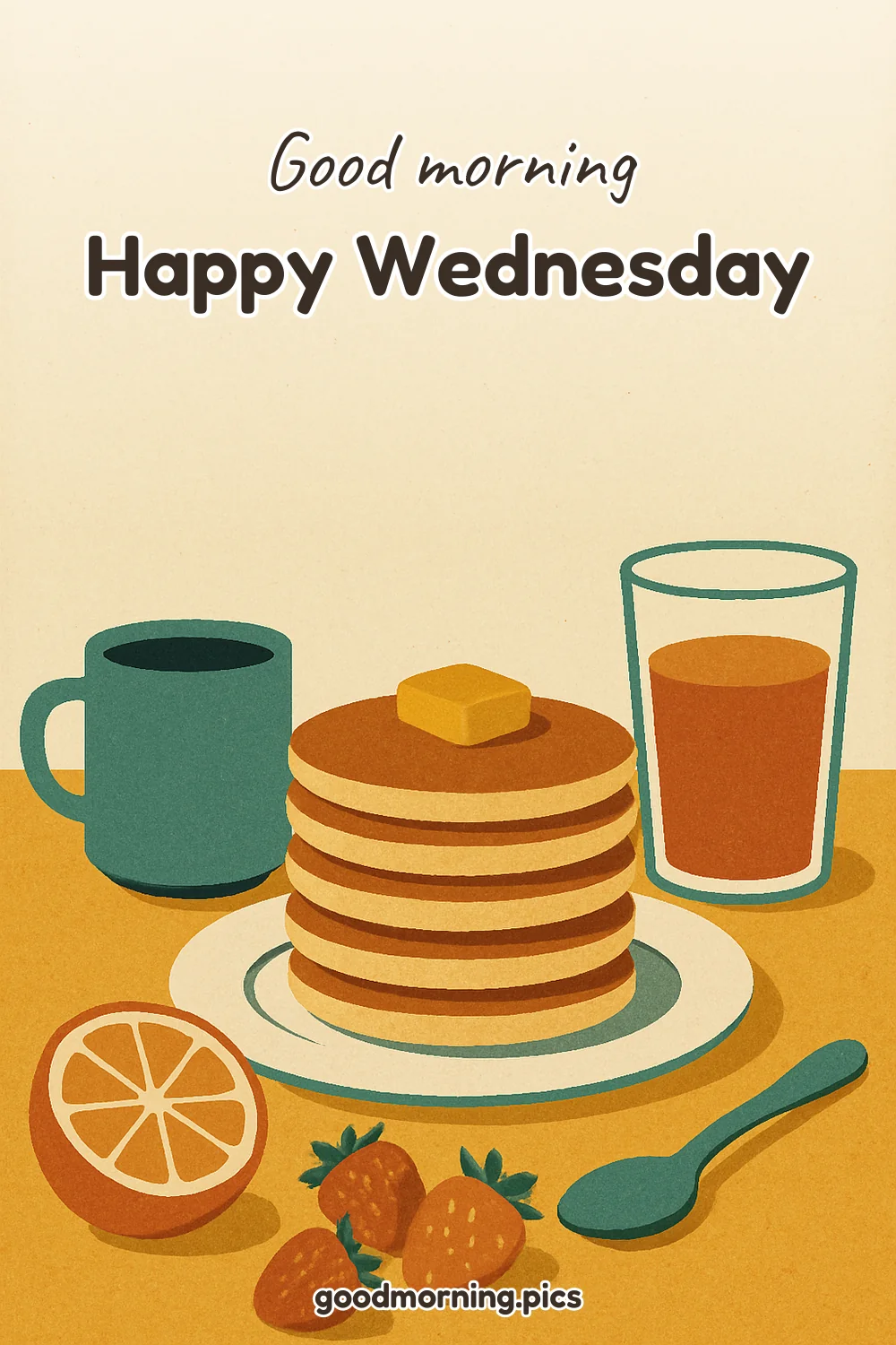 Good Morning — Happy Wednesday