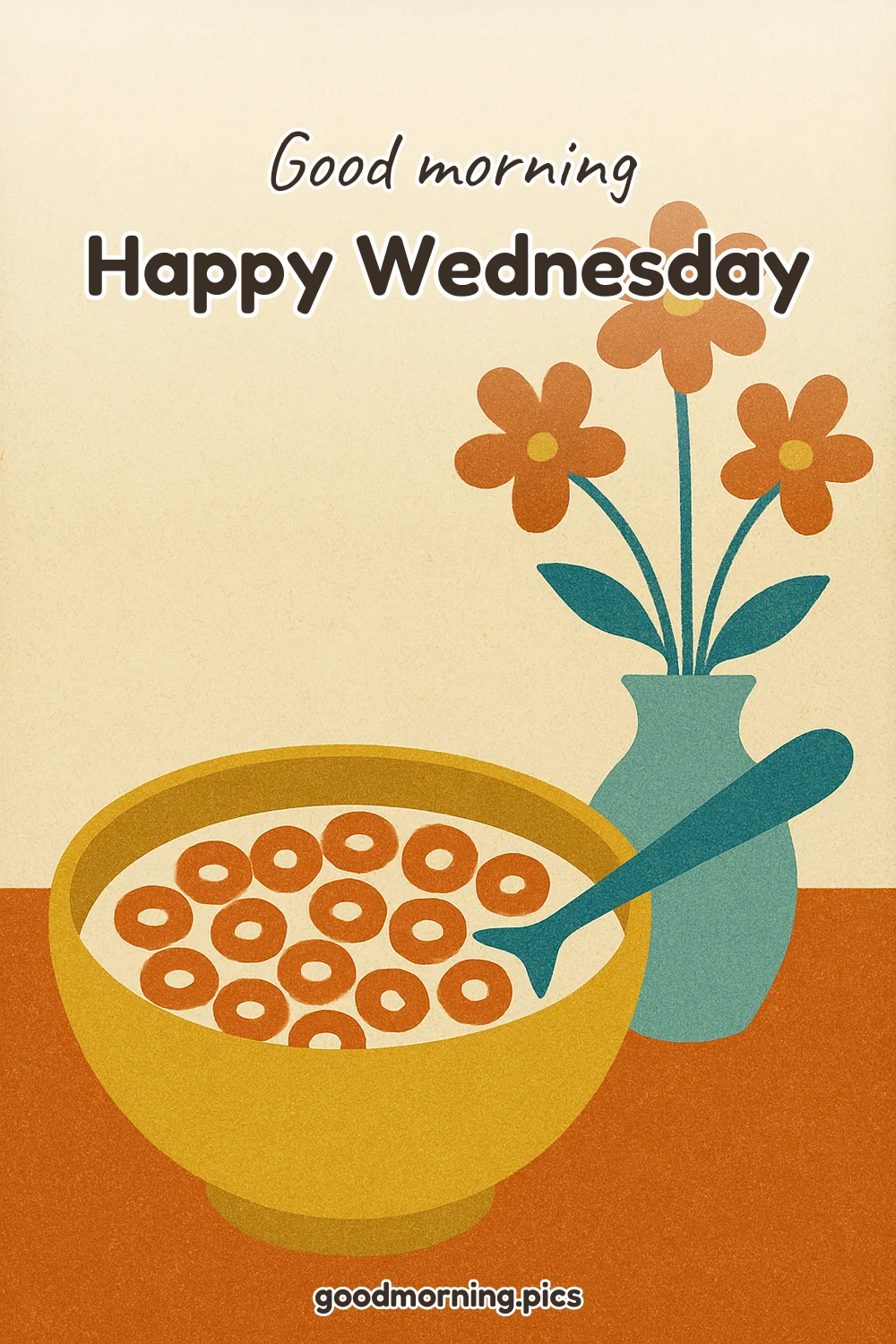 Good Morning — Happy Wednesday